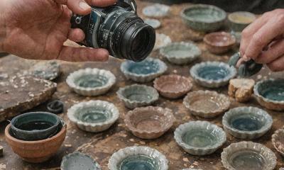 Ceramic glazing techniques and color application